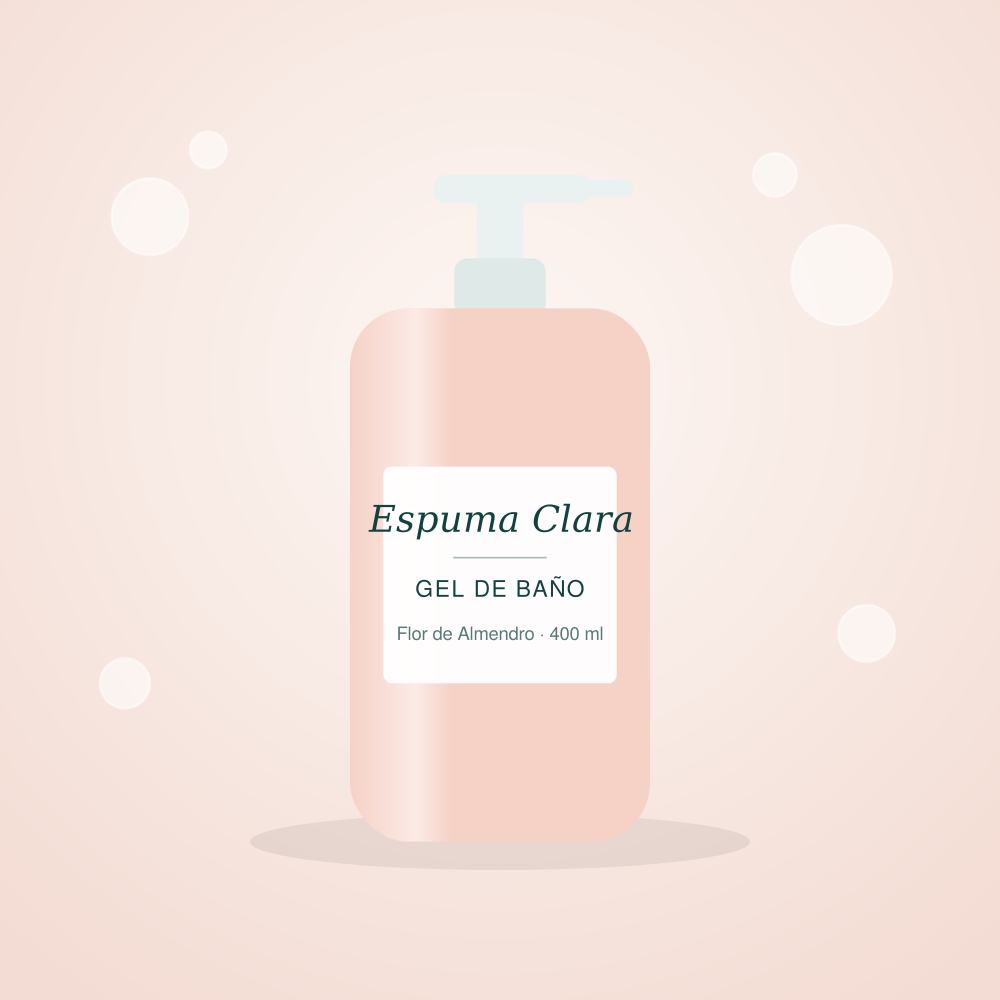 Gel de Baño Flor de Almendro 400 ml