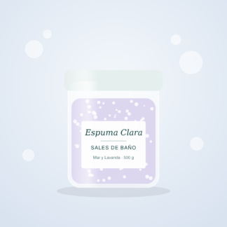 Sales de Baño Mar y Lavanda 500 g